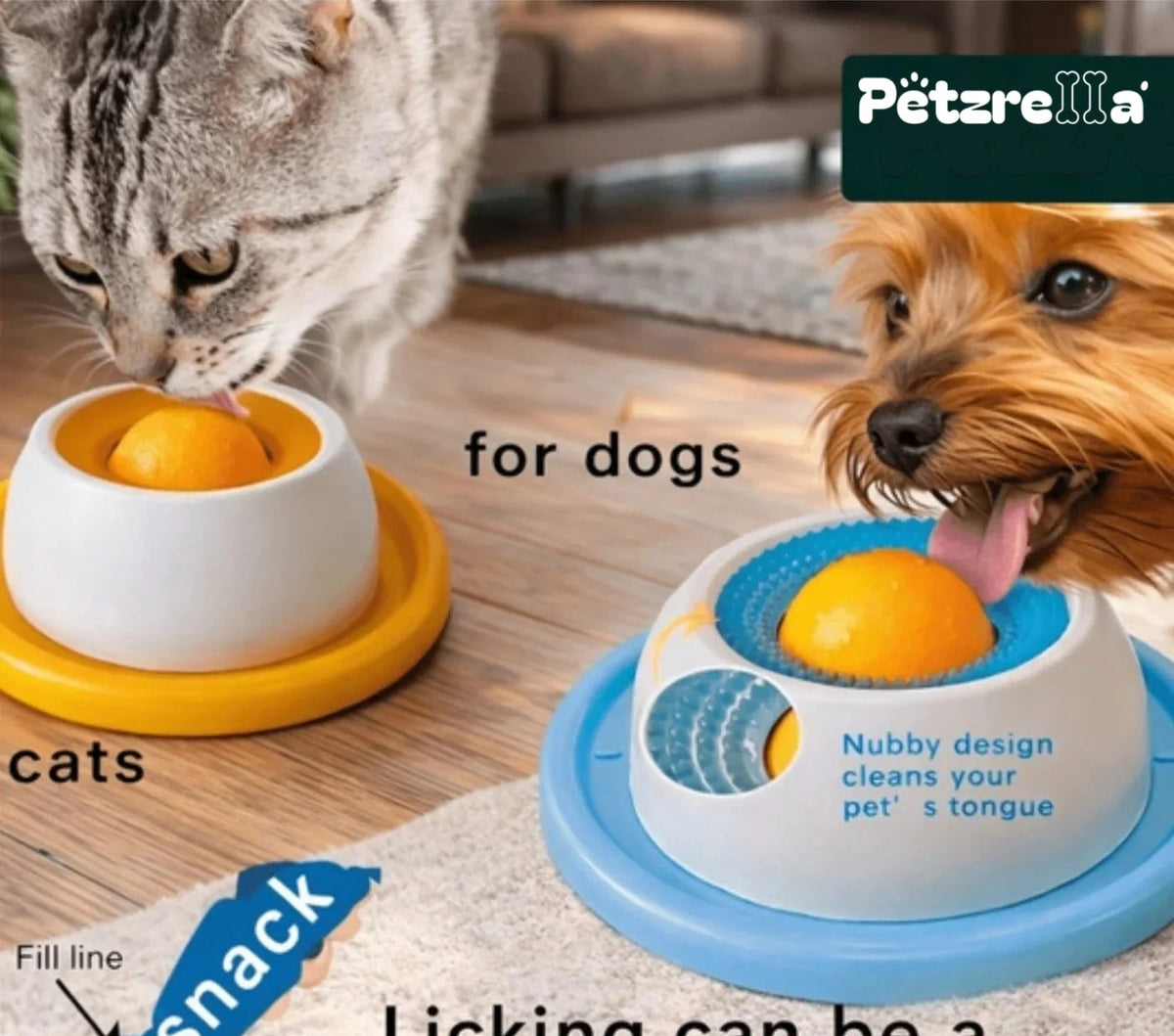 Petzrella Lick Soothing Bowl
