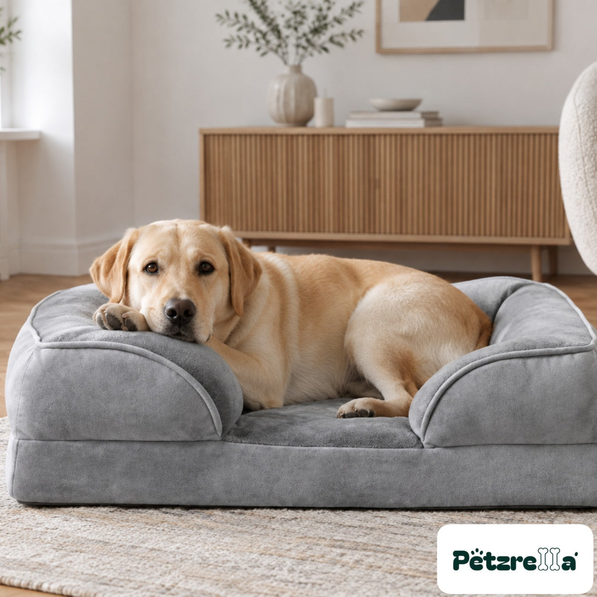 Petzrella XL Waterproof Orthopedic Dog Sofa Bed