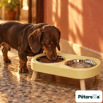 Petzrella Elevated Double Pet Bowl - view 5