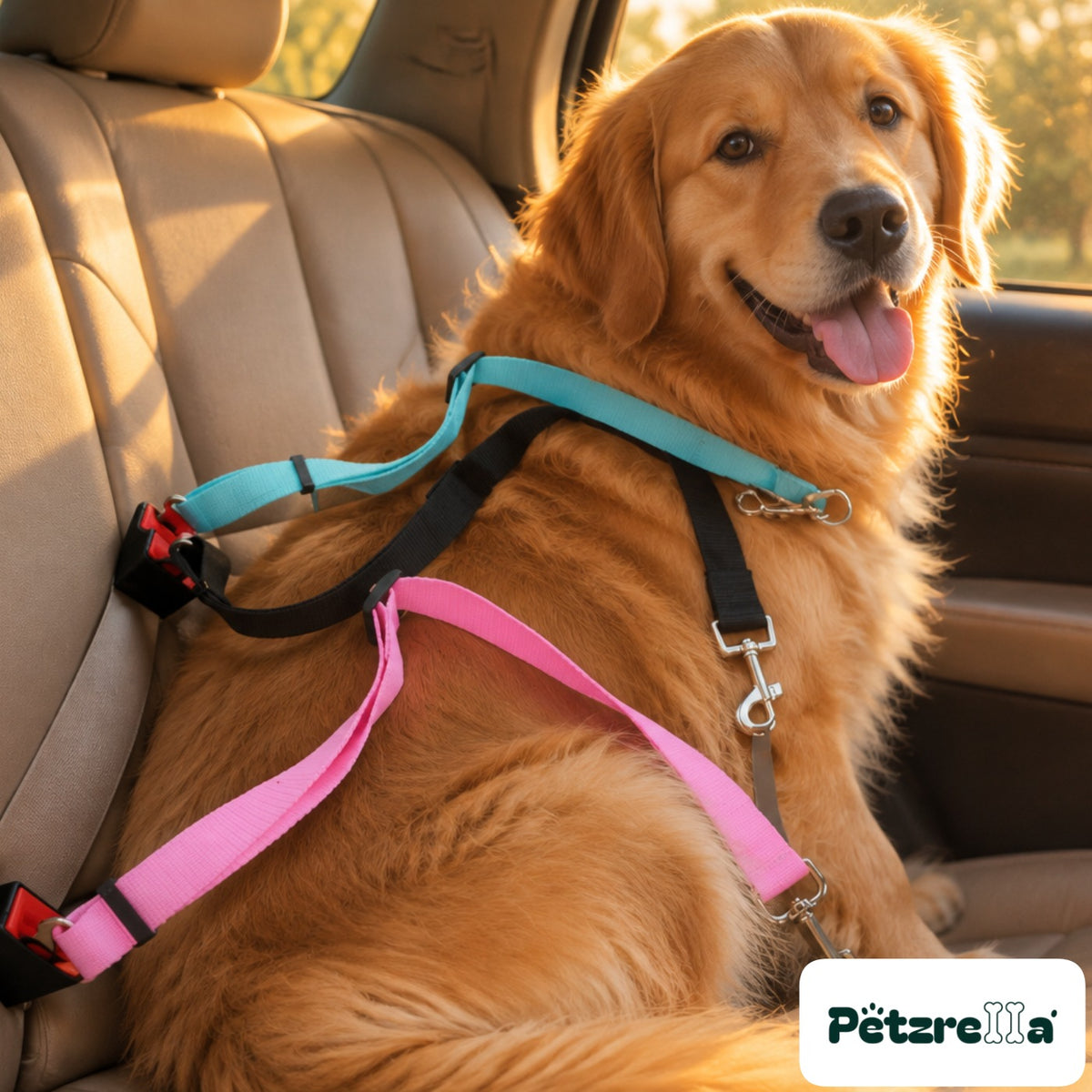 Petzrella Safe Travel Seatbelt Leash - view 2