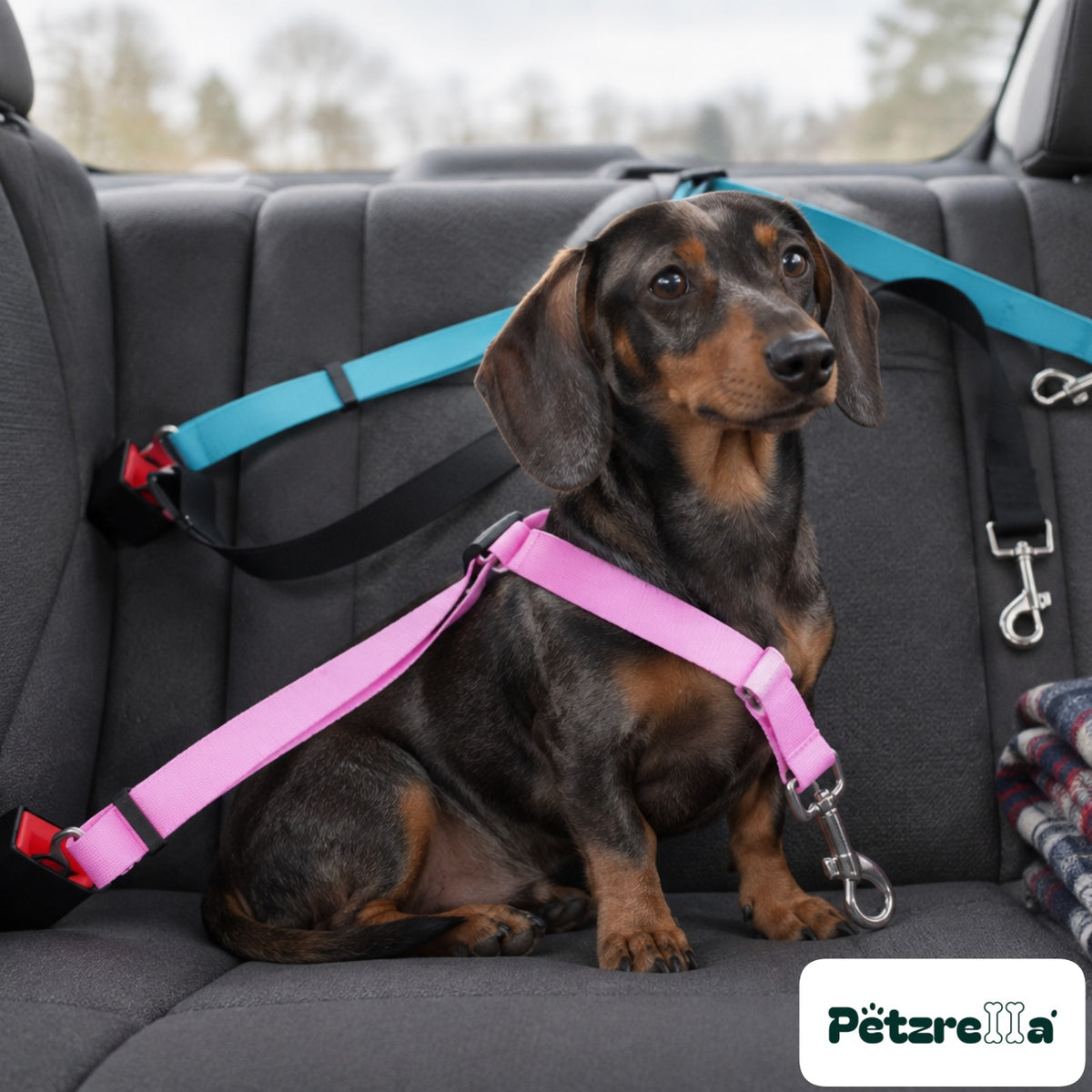 Petzrella Safe Travel Seatbelt Leash - view 3