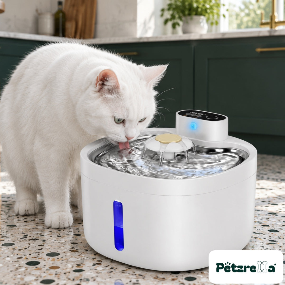 Petzrella Wireless Cat Water Fountain - view 2