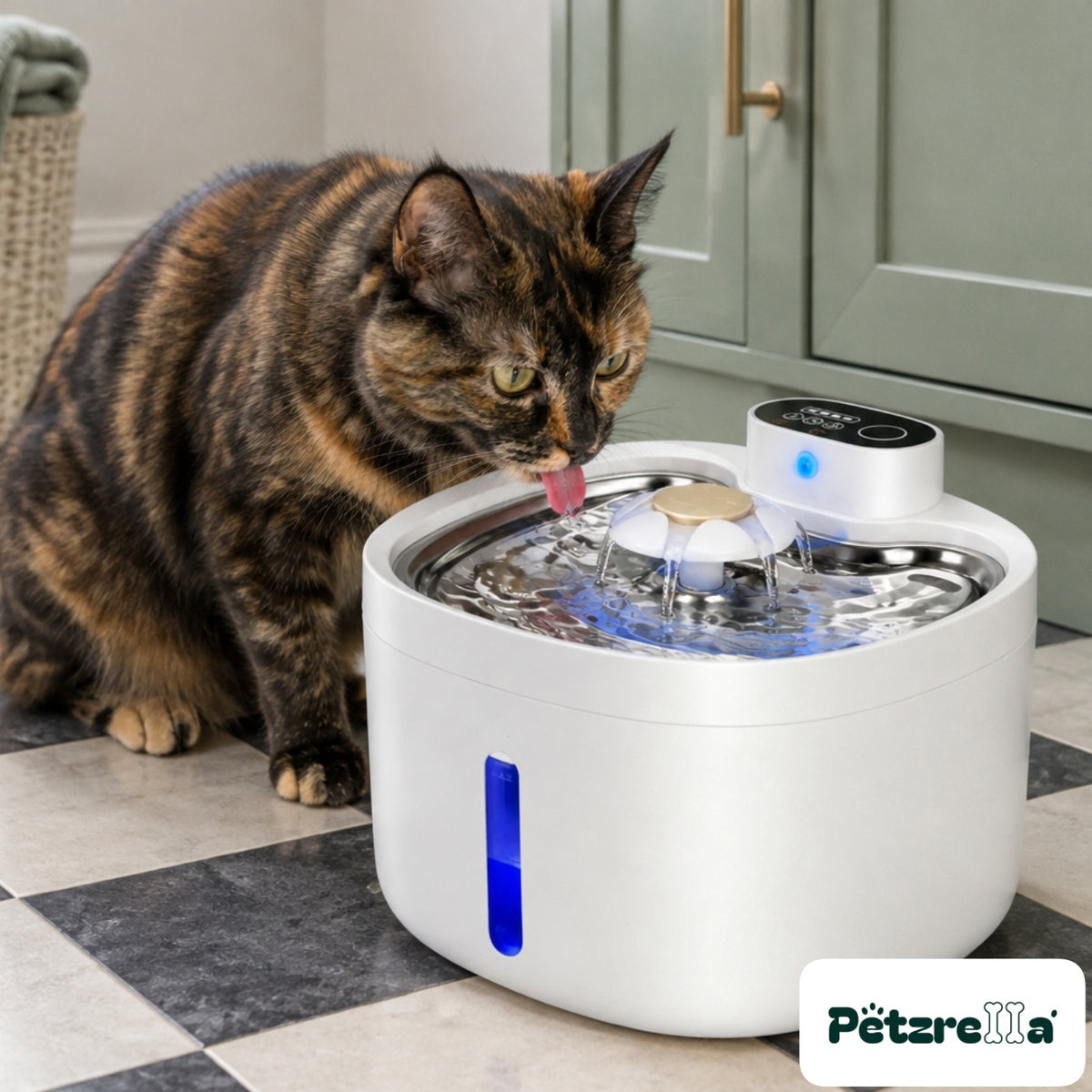 Petzrella Wireless Cat Water Fountain - view 4