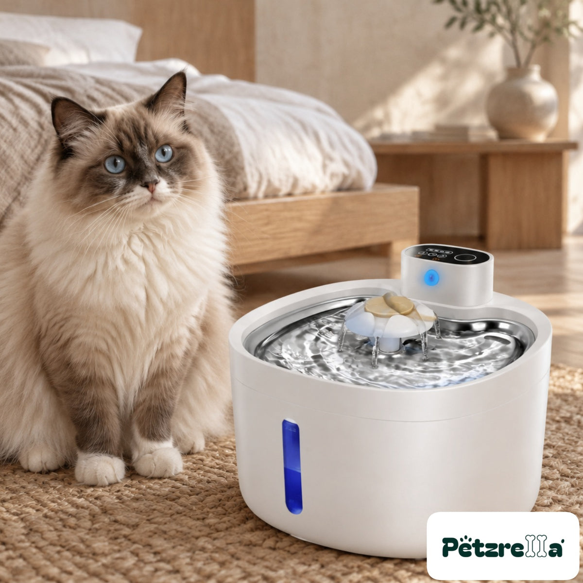 Petzrella Wireless Cat Water Fountain - view 5