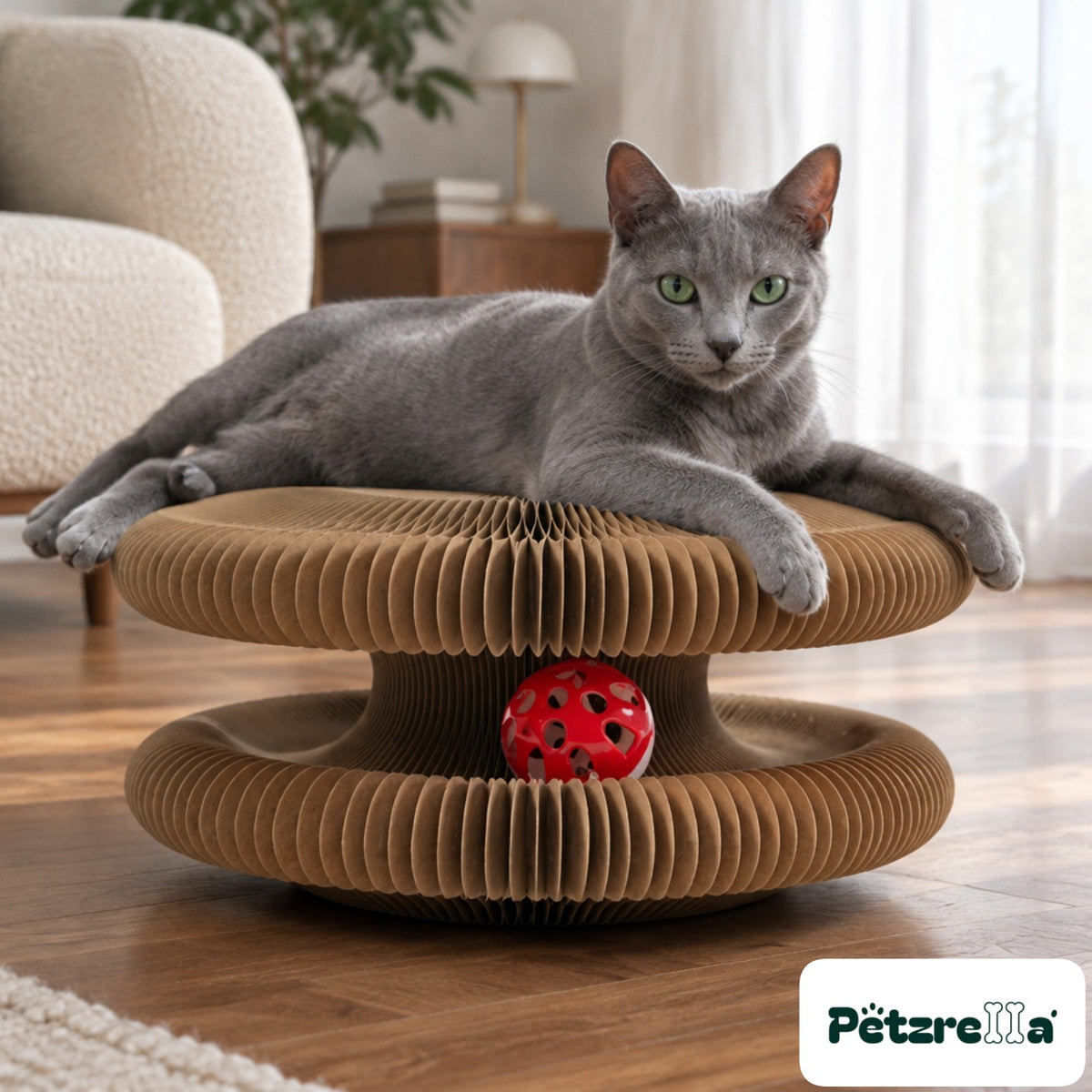 Petzrella Magic Accordion Cat Scratcher
