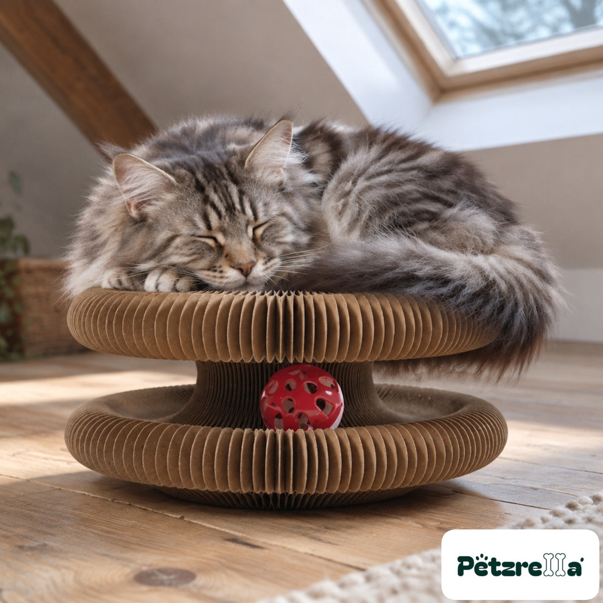 Petzrella Magic Accordion Cat Scratcher - view 3