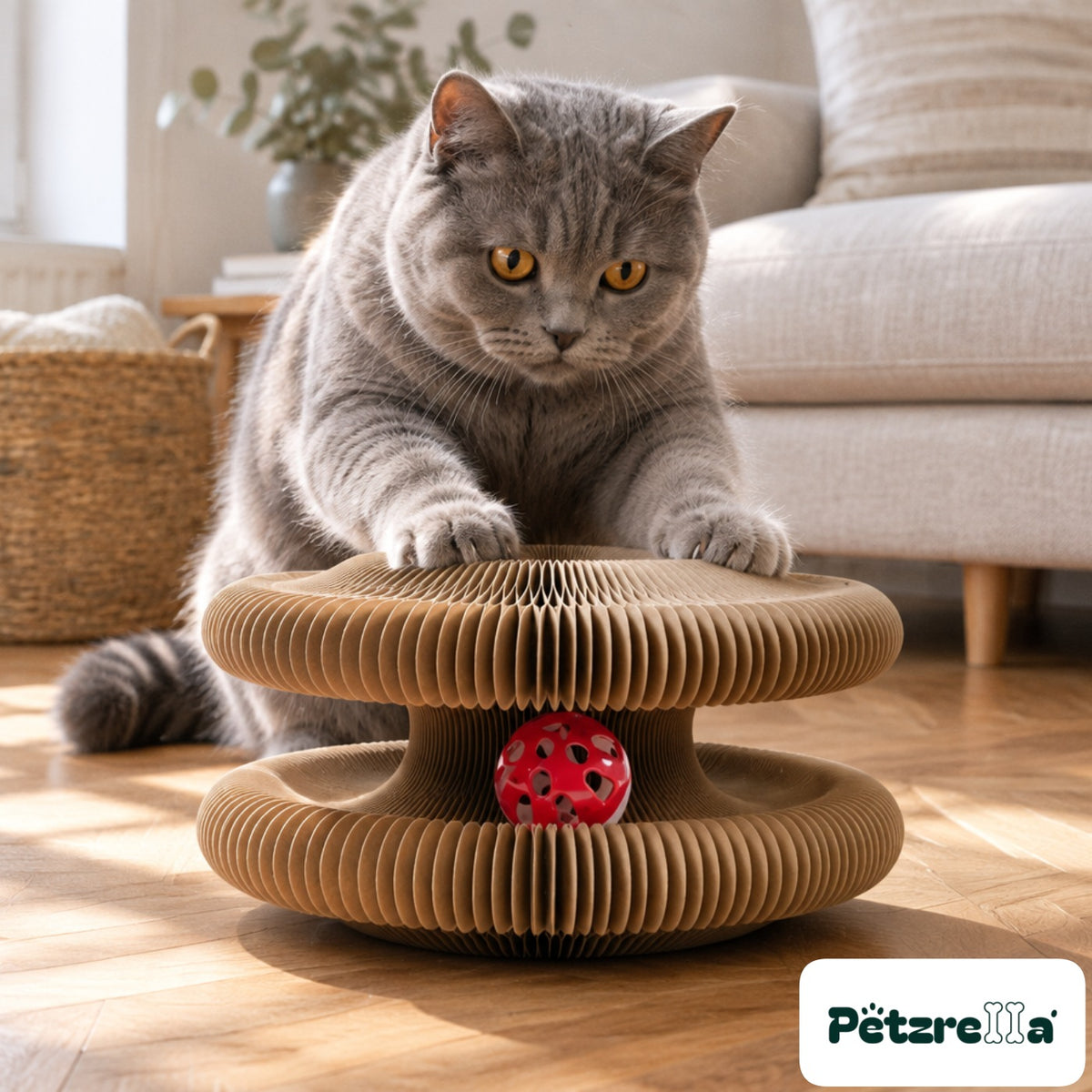 Petzrella Magic Accordion Cat Scratcher - view 6
