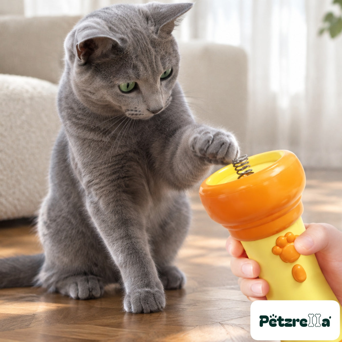 Petzrella Interactive Cat Ball Launcher