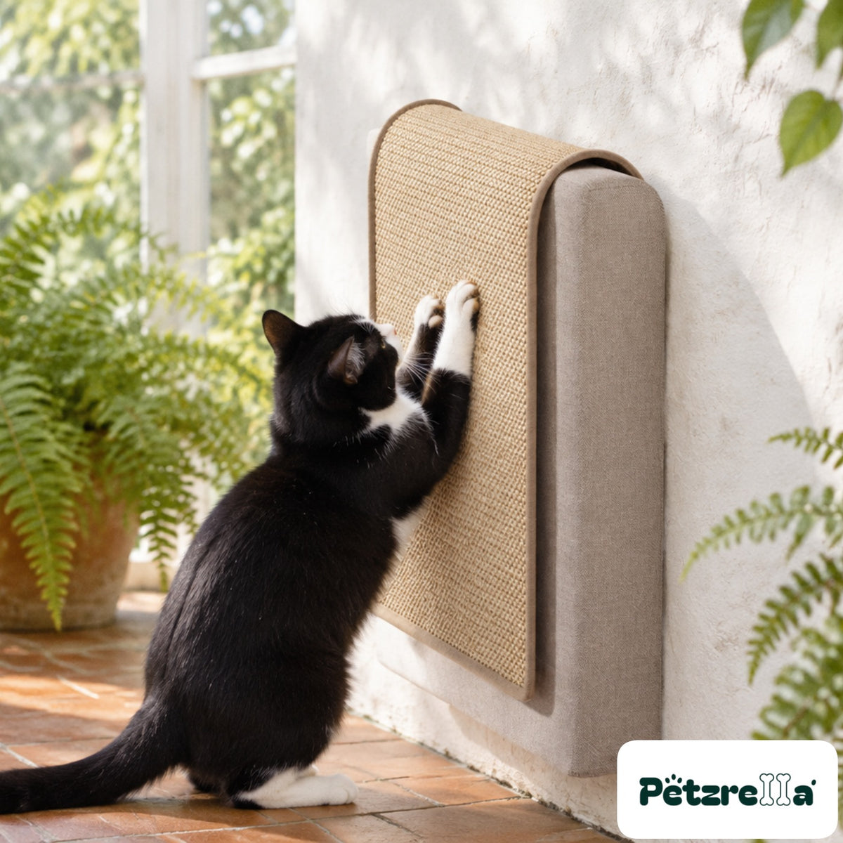 Petzrella Wall-Mounted Sisal Cat Scratcher - view 4