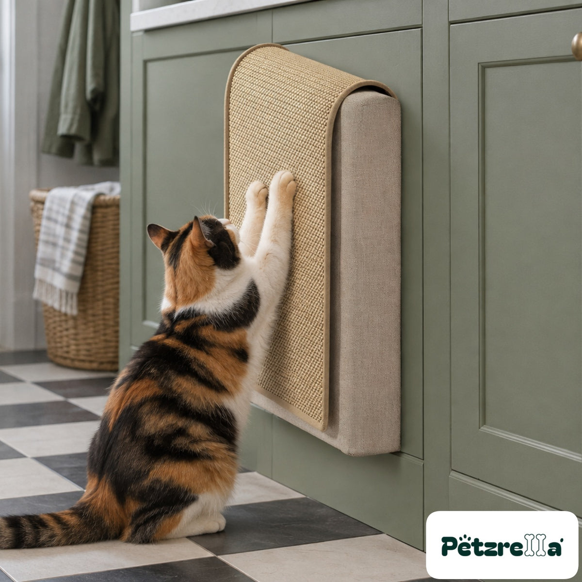 Petzrella Wall-Mounted Sisal Cat Scratcher - view 5