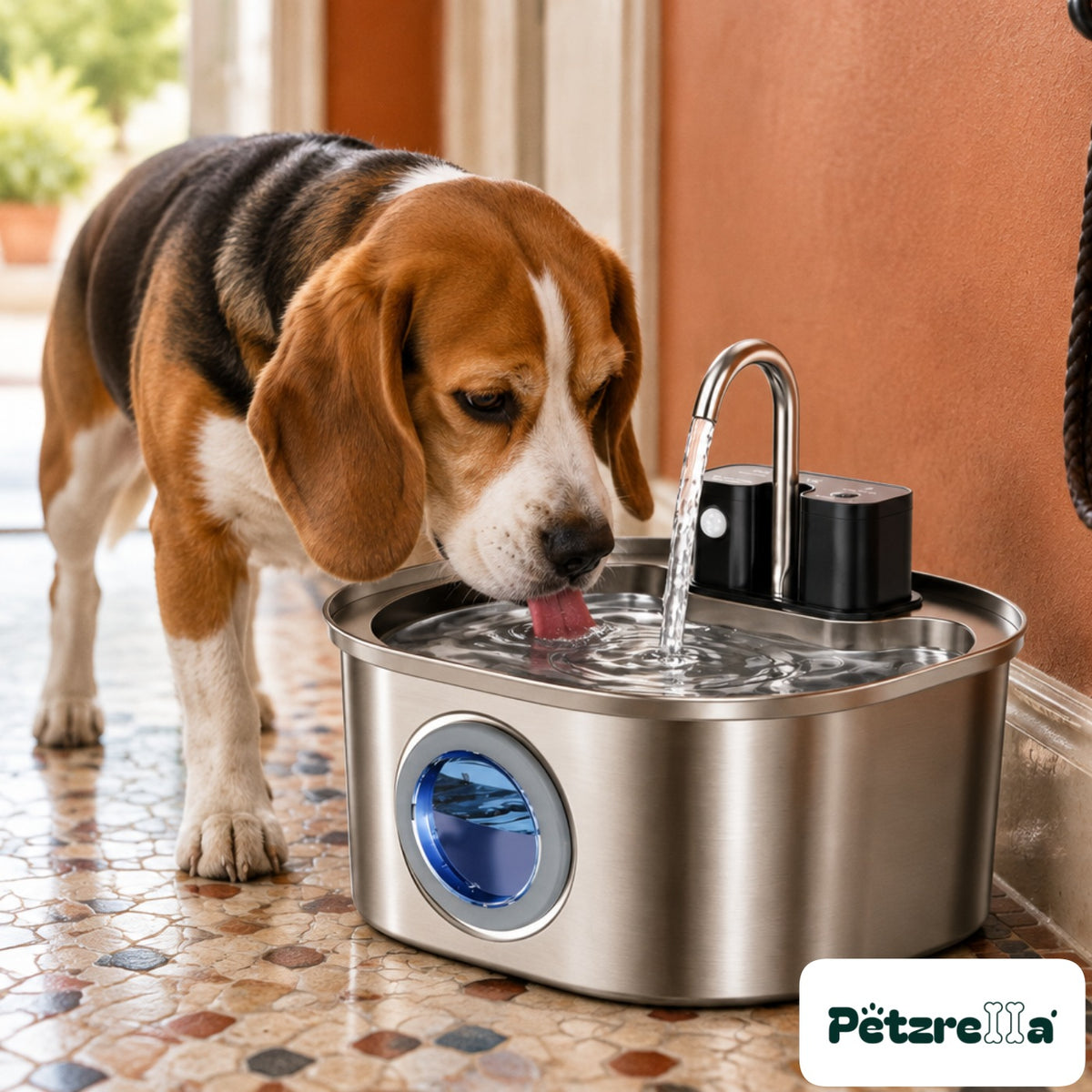 Petzrella 3L Wireless Pet Fountain