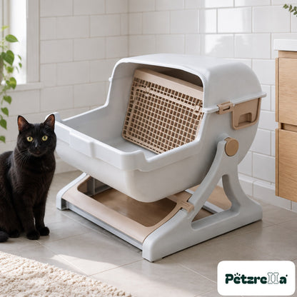 Petzrella Semi-Automatic Self-Cleaning Litter Box XXL