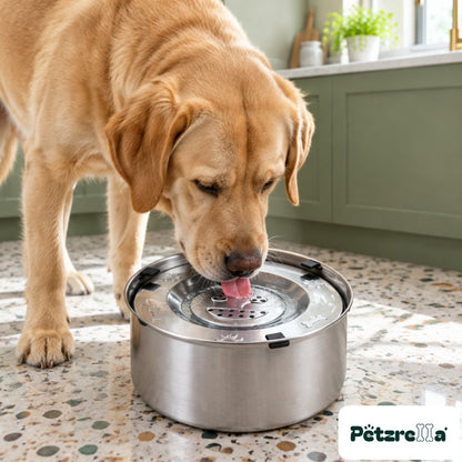 Petzrella No-Spill Floating Pet Water Bowl