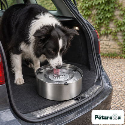 Petzrella No-Spill Floating Pet Water Bowl