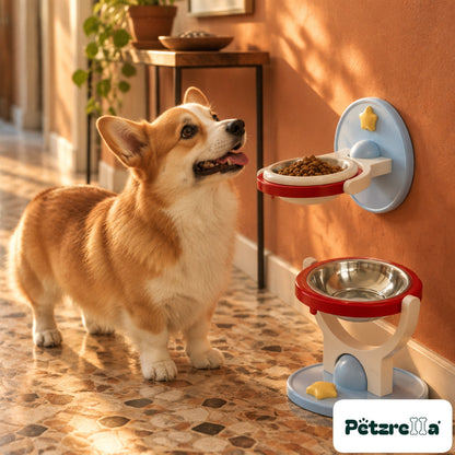 Petzrella Elevated Pet Bowl