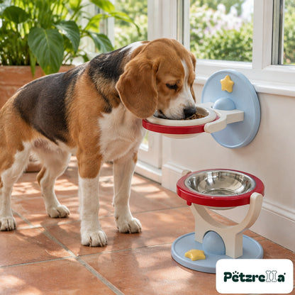 Petzrella Elevated Pet Bowl