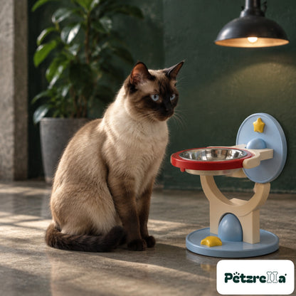 Petzrella Elevated Pet Bowl