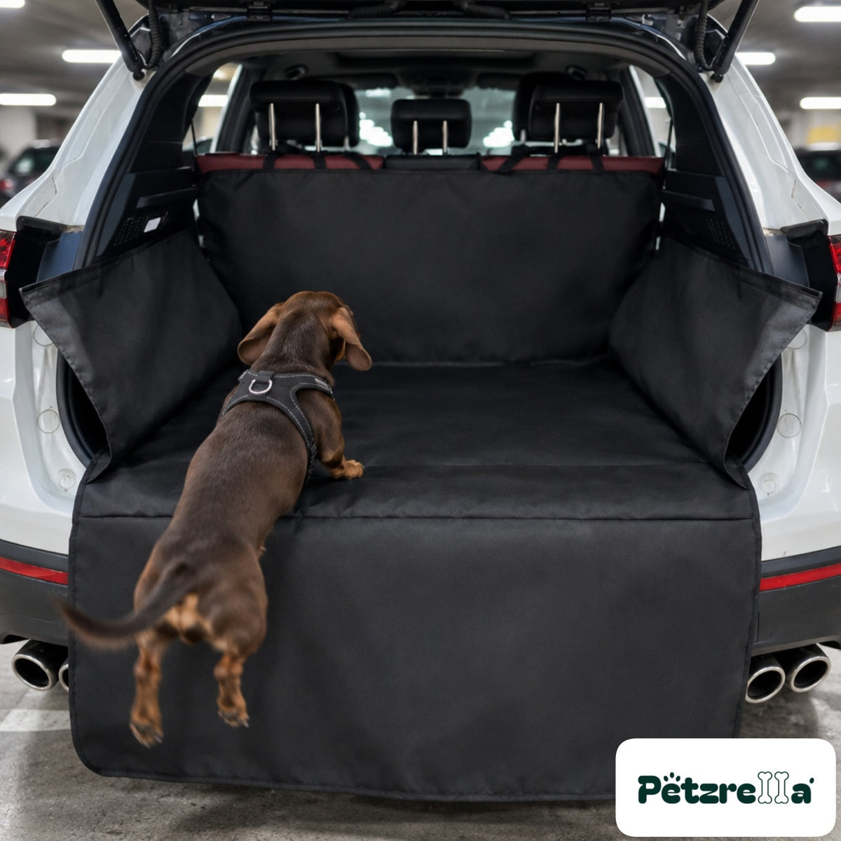 Petzrella Waterproof Dog Car Boot Protector Mat