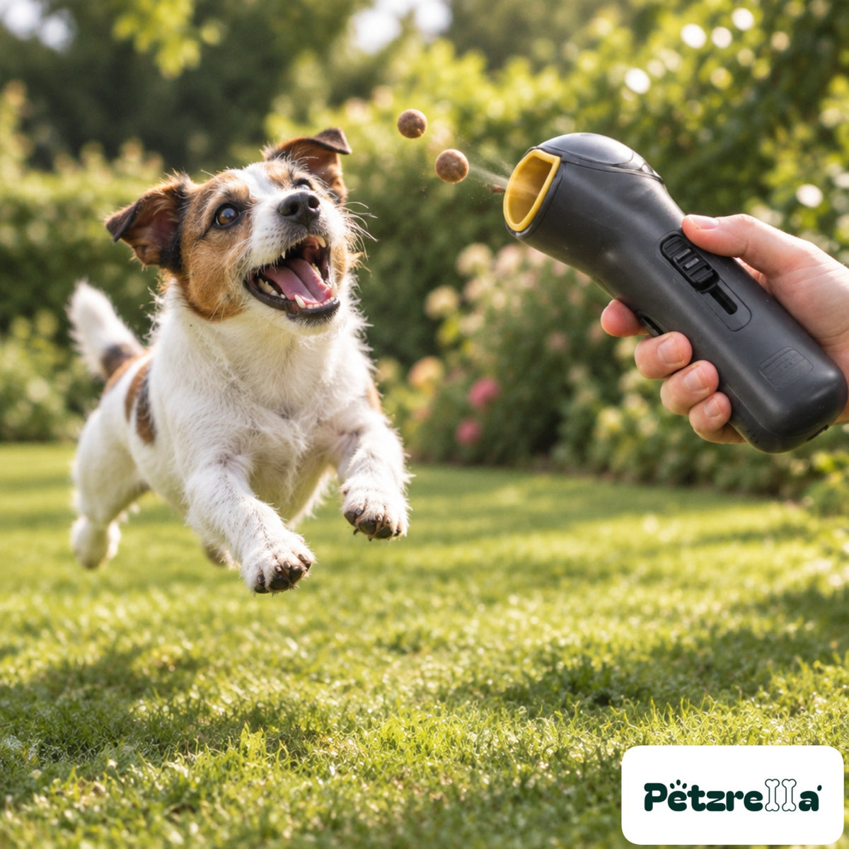 Petzrella Interactive Treat Launcher for Dogs