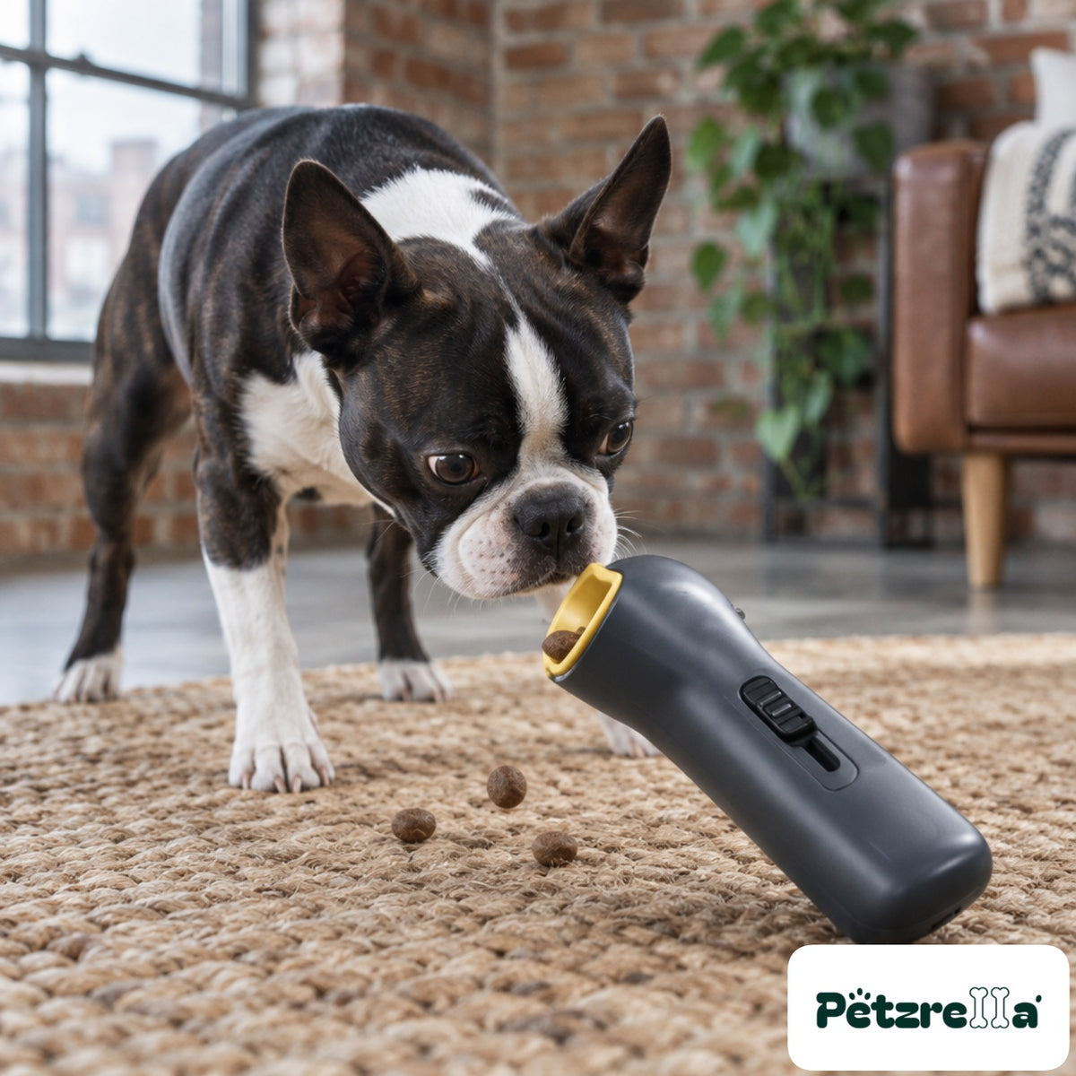 Petzrella Interactive Treat Launcher for Dogs