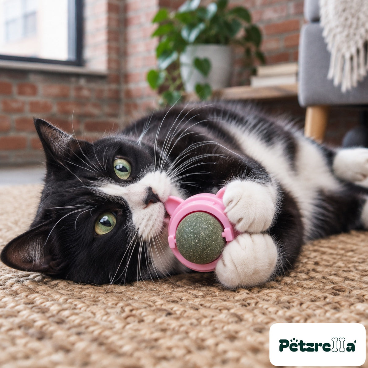 Petzrella Natural Catnip Dental Chew Toy Set