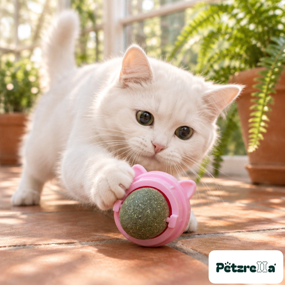 Petzrella Natural Catnip Dental Chew Toy Set