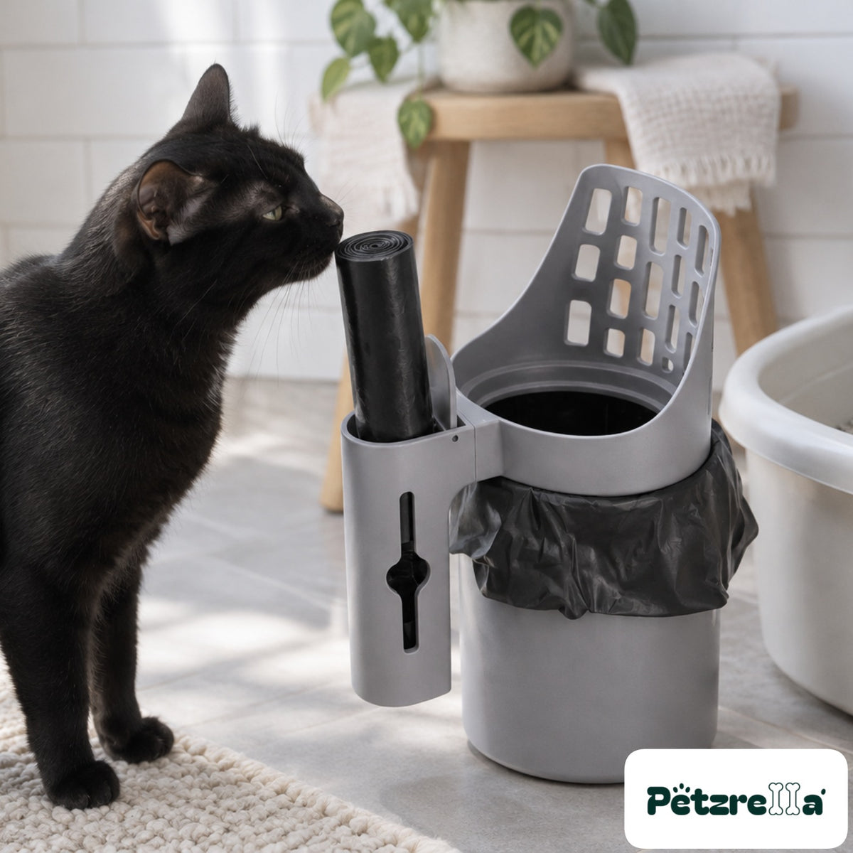 Petzrella No-Touch Cat Litter Scoop