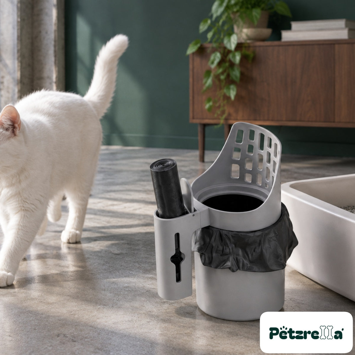 Petzrella No-Touch Cat Litter Scoop