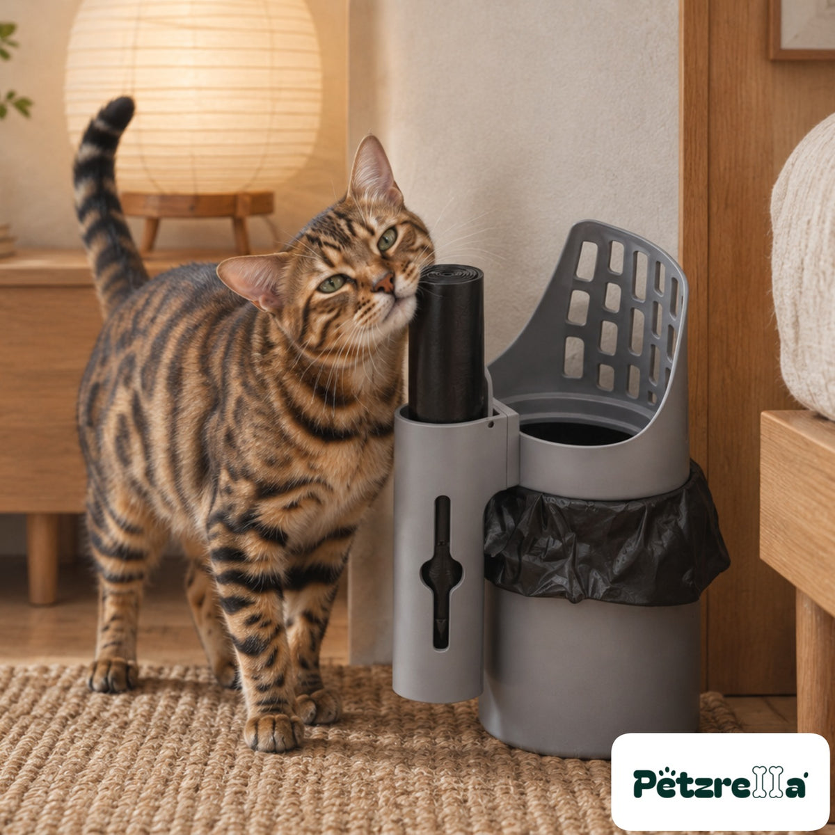 Petzrella No-Touch Cat Litter Scoop