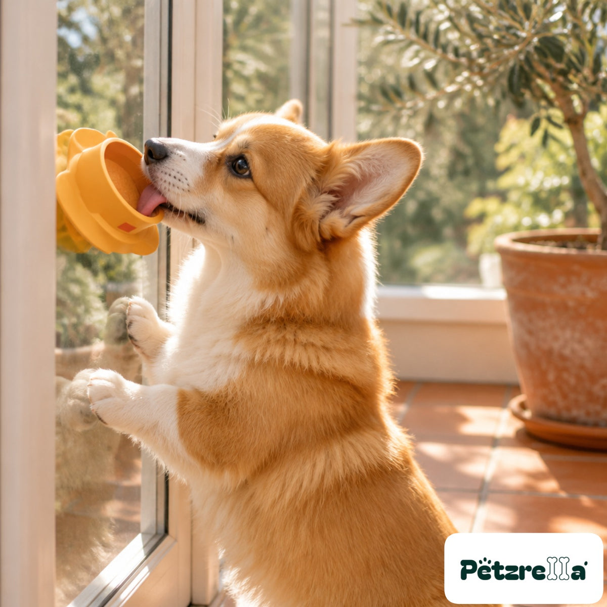 Petzrella Lick Soothing Bowl for Calm Pets