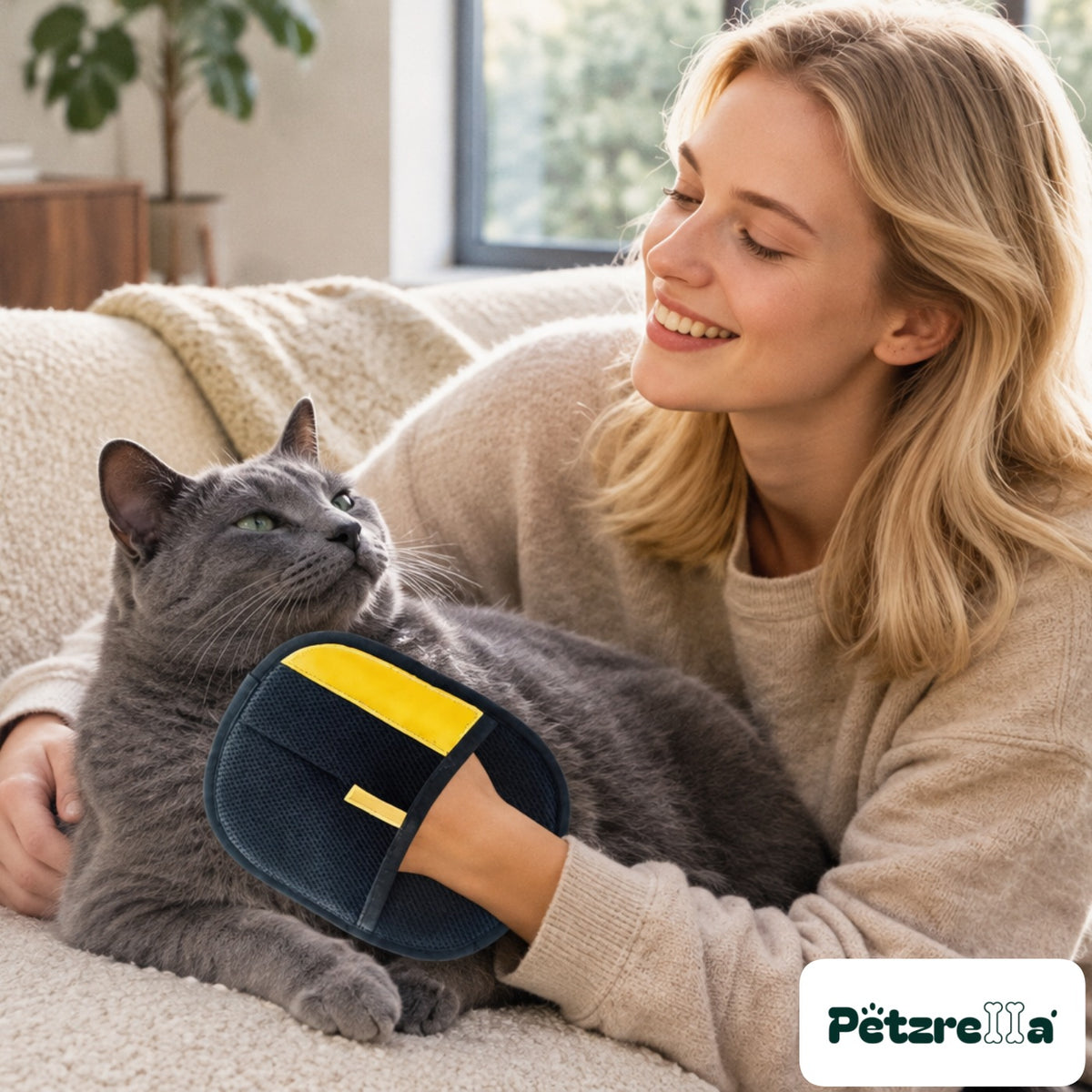 Petzrella Pet Hair Removal Gloves