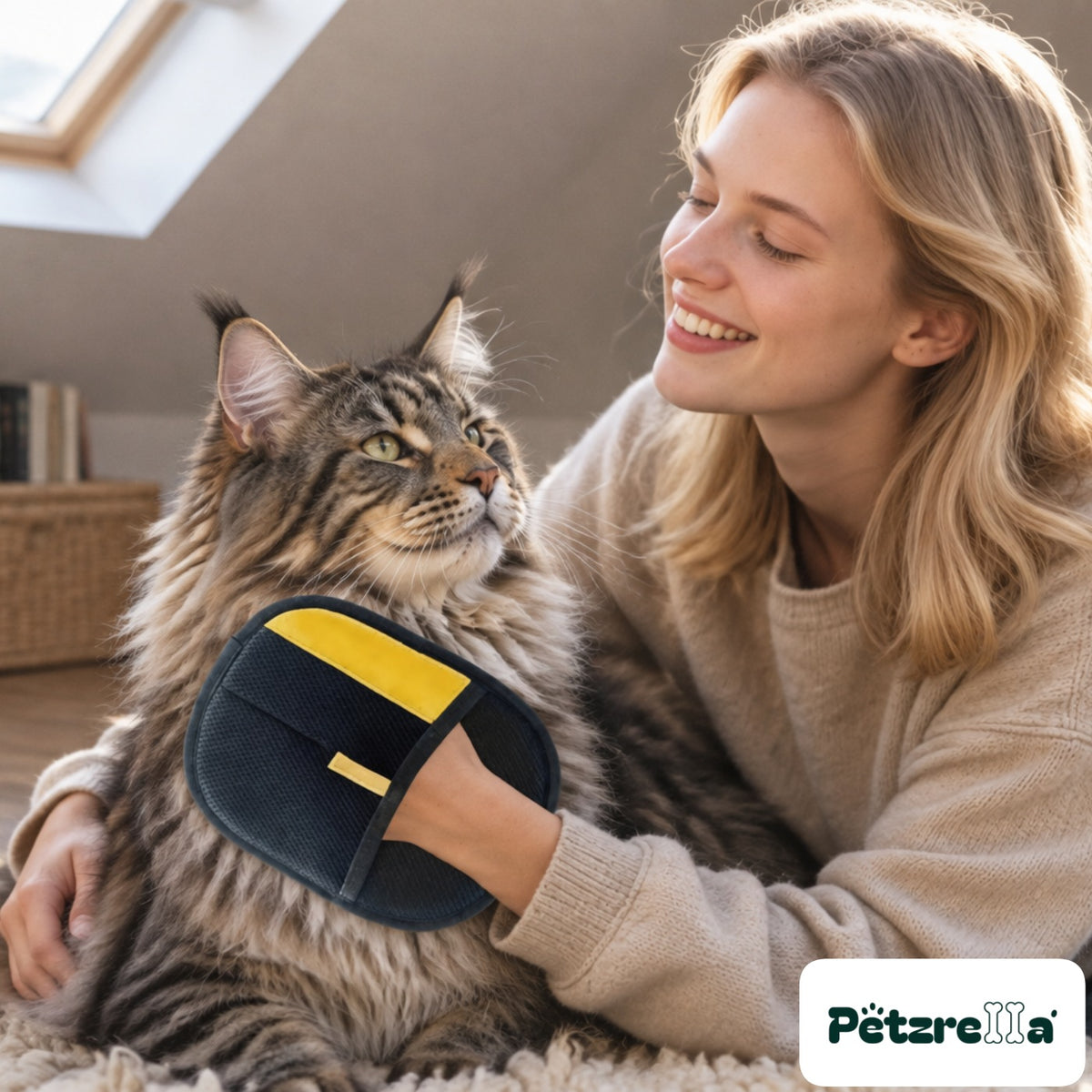 Petzrella Pet Hair Removal Gloves