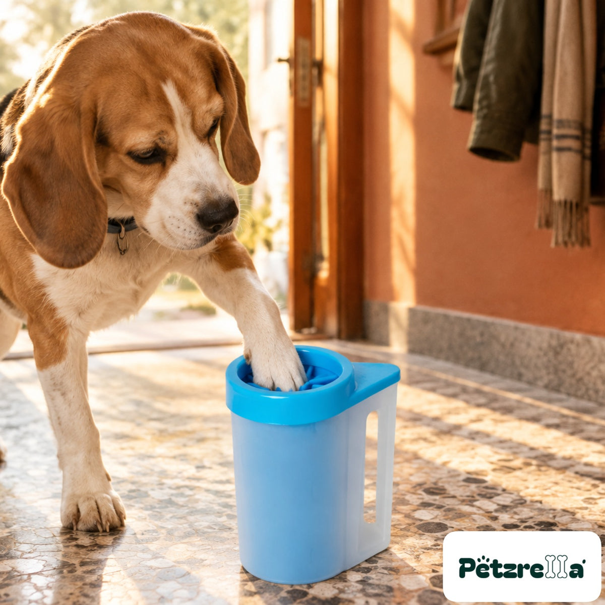 Petzrella Portable Gentle Pet Paw Cleaner