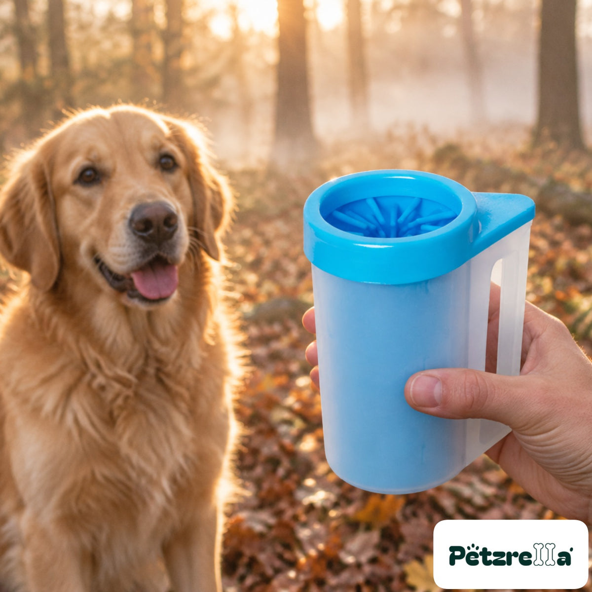 Petzrella Portable Gentle Pet Paw Cleaner