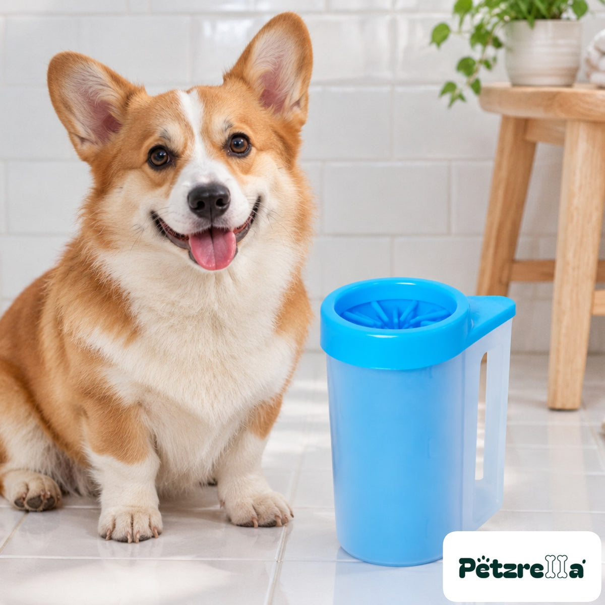 Petzrella Portable Gentle Pet Paw Cleaner