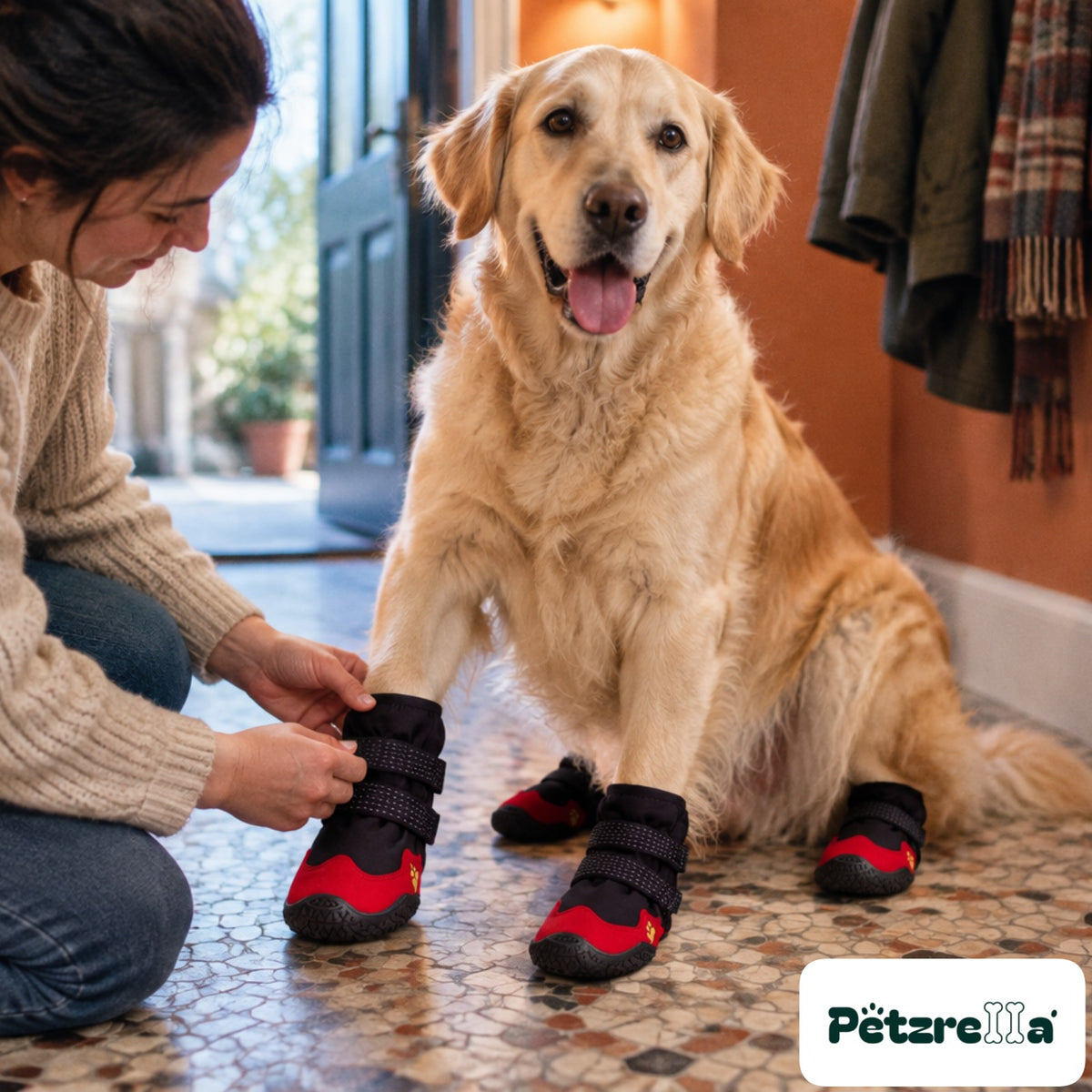 Petzrella All-Weather Rugged Dog Boots