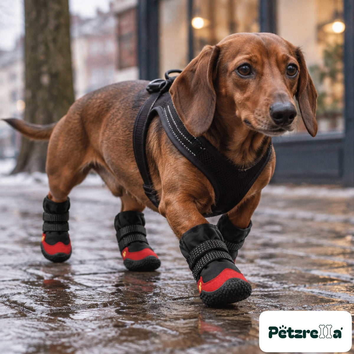 Petzrella All-Weather Rugged Dog Boots