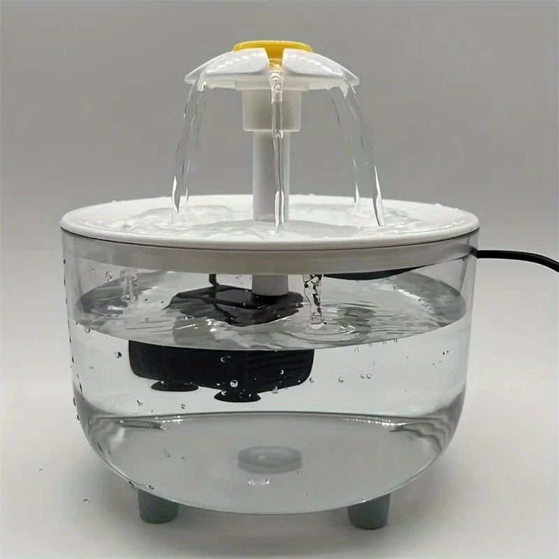 Petzrella 1L Silent Cat Water Fountain – USB & Auto Filter - Petzrella Kft.