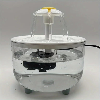 Petzrella 1L Silent Cat Water Fountain – USB & Auto Filter - Petzrella Kft.