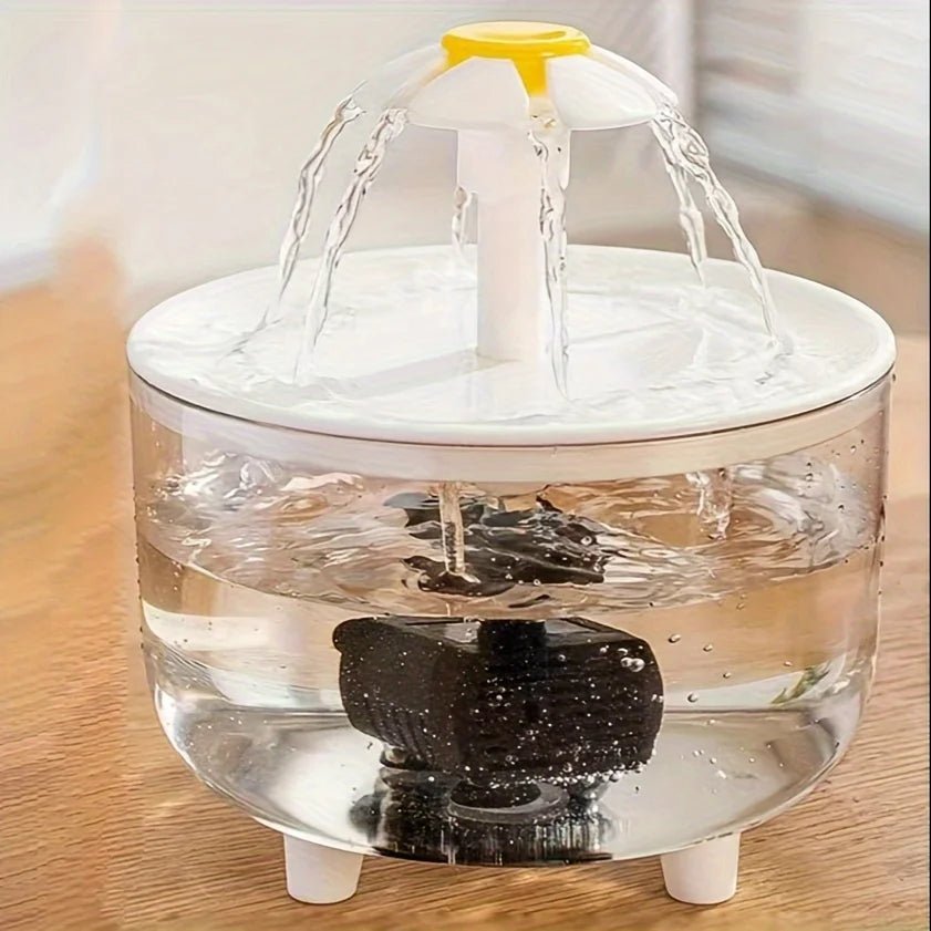 Petzrella 1L Silent Cat Water Fountain – USB & Auto Filter - Petzrella Kft.