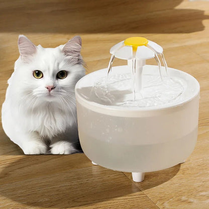 Petzrella 1L Silent Cat Water Fountain – USB & Auto Filter - Petzrella Kft.