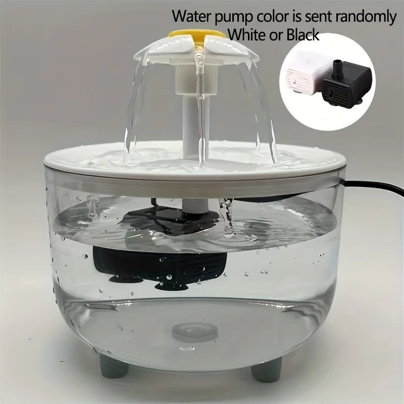 Petzrella 1L Silent Cat Water Fountain – USB & Auto Filter - Petzrella Kft.