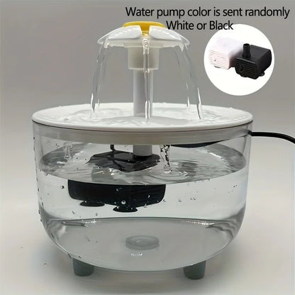 Petzrella 1L Silent Cat Water Fountain – USB & Auto Filter - Petzrella Kft.