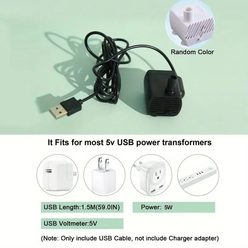 Petzrella 1L Silent Cat Water Fountain – USB & Auto Filter - Petzrella Kft.