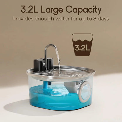 Petzrella 3L Wireless Cat Water Fountain - Petzrella Kft.