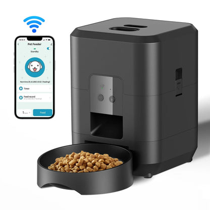 Petzrella Automatic Pet Feeder – Timer & WiFi - Petzrella Kft.