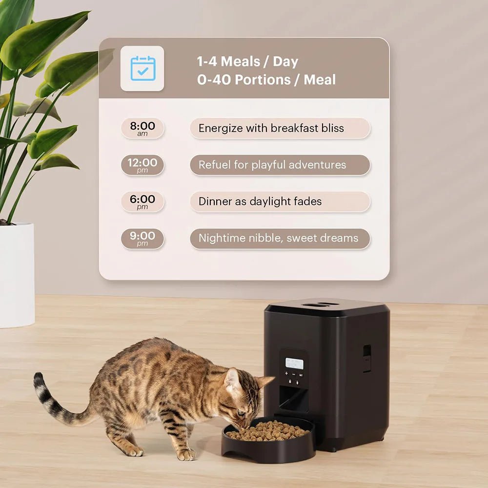 Petzrella Automatic Pet Feeder – Timer & WiFi - Petzrella Kft.