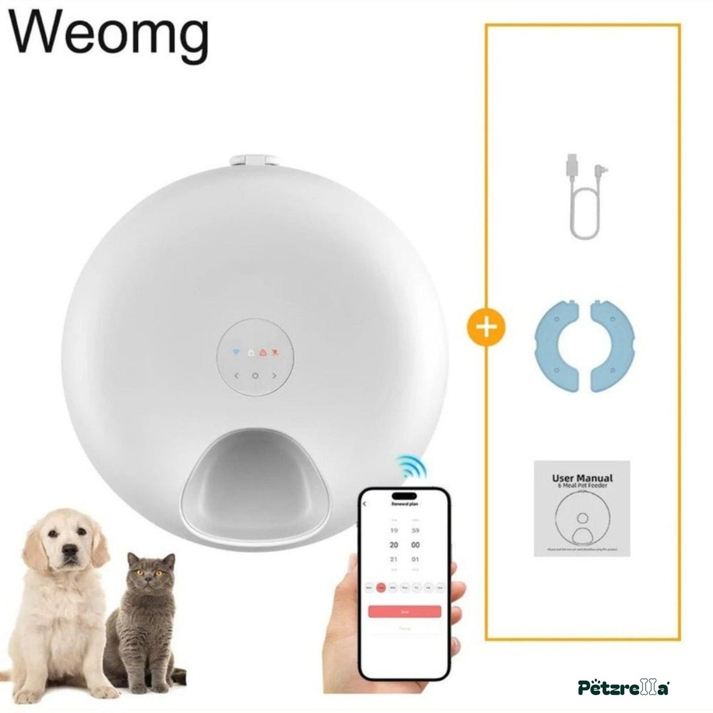 Petzrella Automatic Wet Food Pet Feeder - Petzrella Kft.