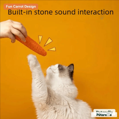 Petzrella Carrot Chew Toy for Cats - Petzrella Kft.