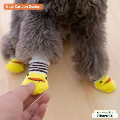 Petzrella Cartoon Knitted Winter Pet Socks - Petzrella Kft.